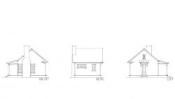 Cates Creek Cottage - Elevations