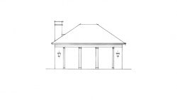 Deer Creek - Rear Elevation