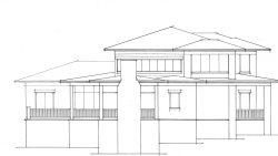 Hillview - Left Elevation_2400