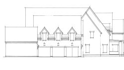 Kingsbury - Left Elevation 3-32