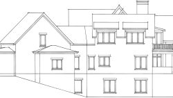 Ridgecrest - Right Elevation