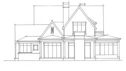 Snowshoe II - Rear Elevation