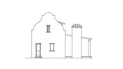 Zuri- Rear Elevation 2400